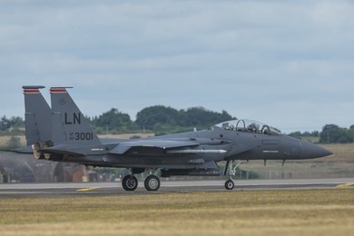 USAF Military take off at RAF Lakenheath