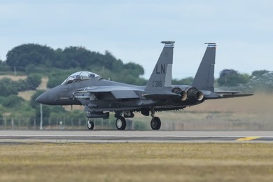 USAF Military take off at RAF Lakenheath
