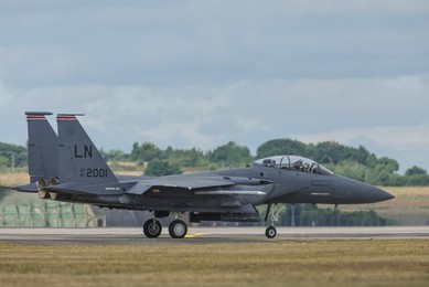 USAF Military take off at RAF Lakenheath