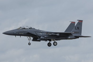 USAF Military take off at RAF Lakenheath