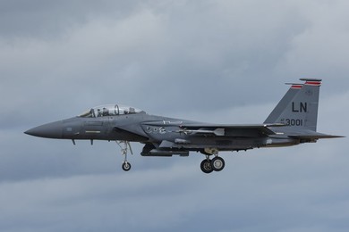 USAF Military take off at RAF Lakenheath
