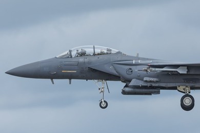 USAF Military take off at RAF Lakenheath
