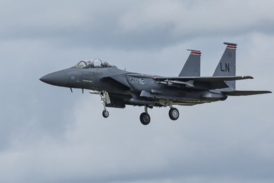 USAF Military take off at RAF Lakenheath