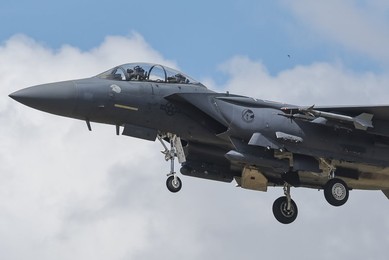 USAF Military take off at RAF Lakenheath