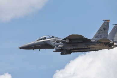 USAF Military take off at RAF Lakenheath
