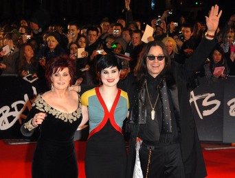 Sharon, Ozzy and Kelly Osbourne