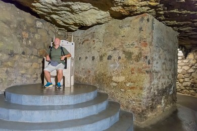 Labirinth of The Buda Castle: Angelo Gregis. Budapest. Hungary