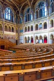 Parliament Inside. Budapest. Hungary