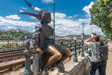 Little Princess Statue. Budapest. Hungary