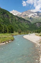 Cavagliasca Stream. Cavaglia. Switzerland