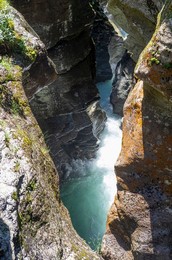 Cavagliasca Canyon. Cavaglia. Switzerland