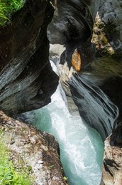 Cavagliasca Canyon. Cavaglia. Switzerland