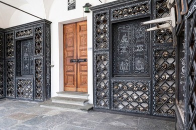 Saint Anna Oratory. Poschiavo. Switzerland