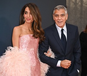 Amal Clooney and George Clooney
