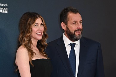 Jackie Sandler and Adam Sandler