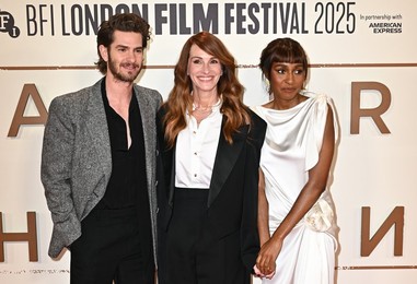 Andrew Garfield, Julia Roberts and Ayo Edebiri