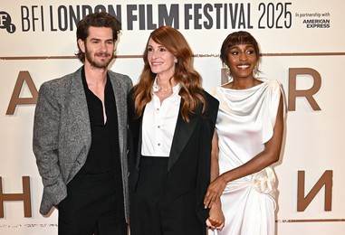 Andrew Garfield, Julia Roberts and Ayo Edebiri
