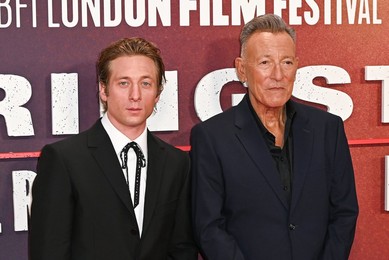 Jeremy Allen White and Bruce Springsteen