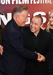 Bruce Springsteen and Stephen Graham