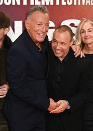 Bruce Springsteen and Stephen Graham
