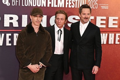 Jeremy Strong, Jeremy Allen White and Scott Cooper