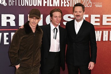 Jeremy Strong, Jeremy Allen White and Scott Cooper