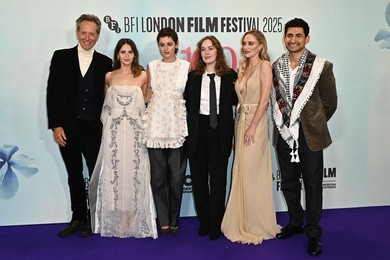 Richard E. Grant, Felicity Jones, Emma Corrin, Julia Jackman, Maika Monroe and Amir El-Masry