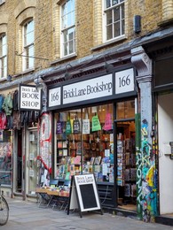 Independent bookshop on Brick Lane
