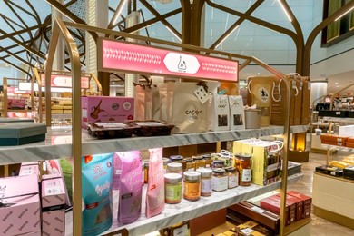 Food Lab, foods healthy food brand from Bahrain airport duty free shop