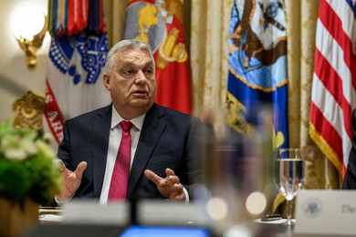 Donald Trump receives Viktor Orban