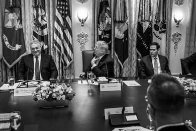 Donald Trump receives Viktor Orban