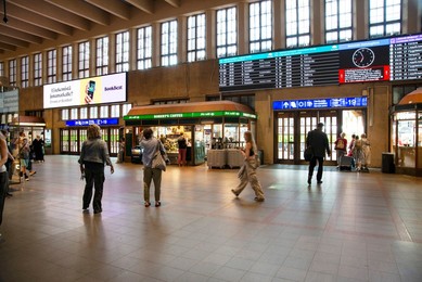 Helsinki Central Station Is the Main Station For Commuter Rail and Long-distance Trains Departing From Helsinki