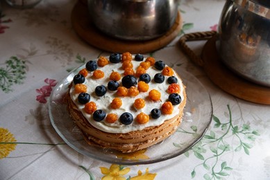 A Breifing with Home Made Pie At the Erä-eero Wildlife Center