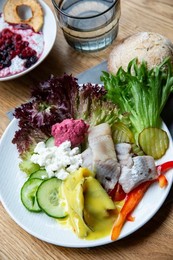 Breakfast with Herrings At Scandic Grand Central Helsinki