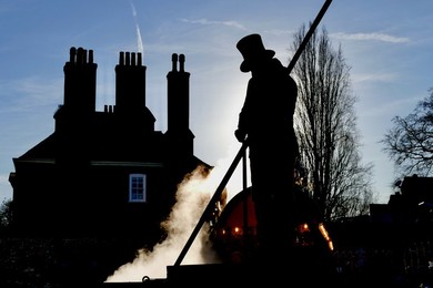 The launch of Winchester Christmas Market