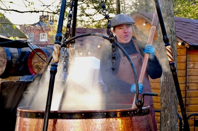 The launch of Winchester Christmas Market
