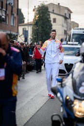 The Milan Cortina 2026 Olympic Torch.