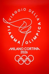 The Milan Cortina 2026 Olympic Torch.