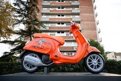 The Milan Cortina 2026 Olympic Torch.