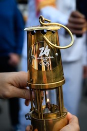 The Milan Cortina 2026 Olympic Torch.