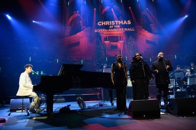 Jamie Cullum Performs at Royal Albert Hall, London