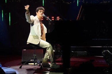 Jamie Cullum Performs at Royal Albert Hall, London