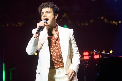 Jamie Cullum Performs at Royal Albert Hall, London