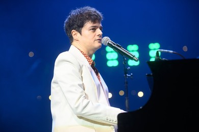Jamie Cullum Performs at Royal Albert Hall, London