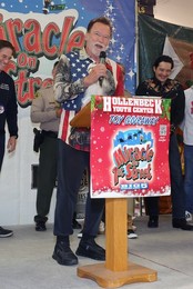 THE 44th Annual “Miracle on 1st Street” Christmas Toy Giveaway