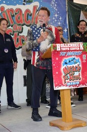 THE 44th Annual “Miracle on 1st Street” Christmas Toy Giveaway