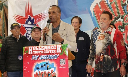 THE 44th Annual “Miracle on 1st Street” Christmas Toy Giveaway