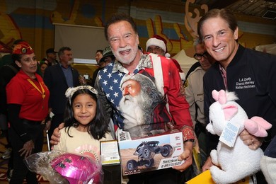 THE 44th Annual “Miracle on 1st Street” Christmas Toy Giveaway