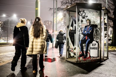AleXsandro Palombo's new work entitled MIGA – Make Iran Great Again