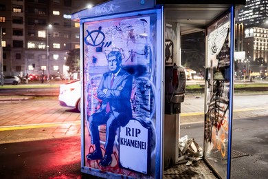 AleXsandro Palombo's new work entitled MIGA – Make Iran Great Again